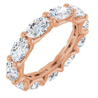 Shared-Prong Eternity Band