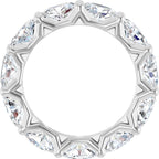 Shared-Prong Eternity Band