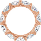 Shared-Prong Eternity Band