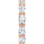 Shared-Prong Eternity Band