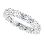 Shared-Prong Eternity Band