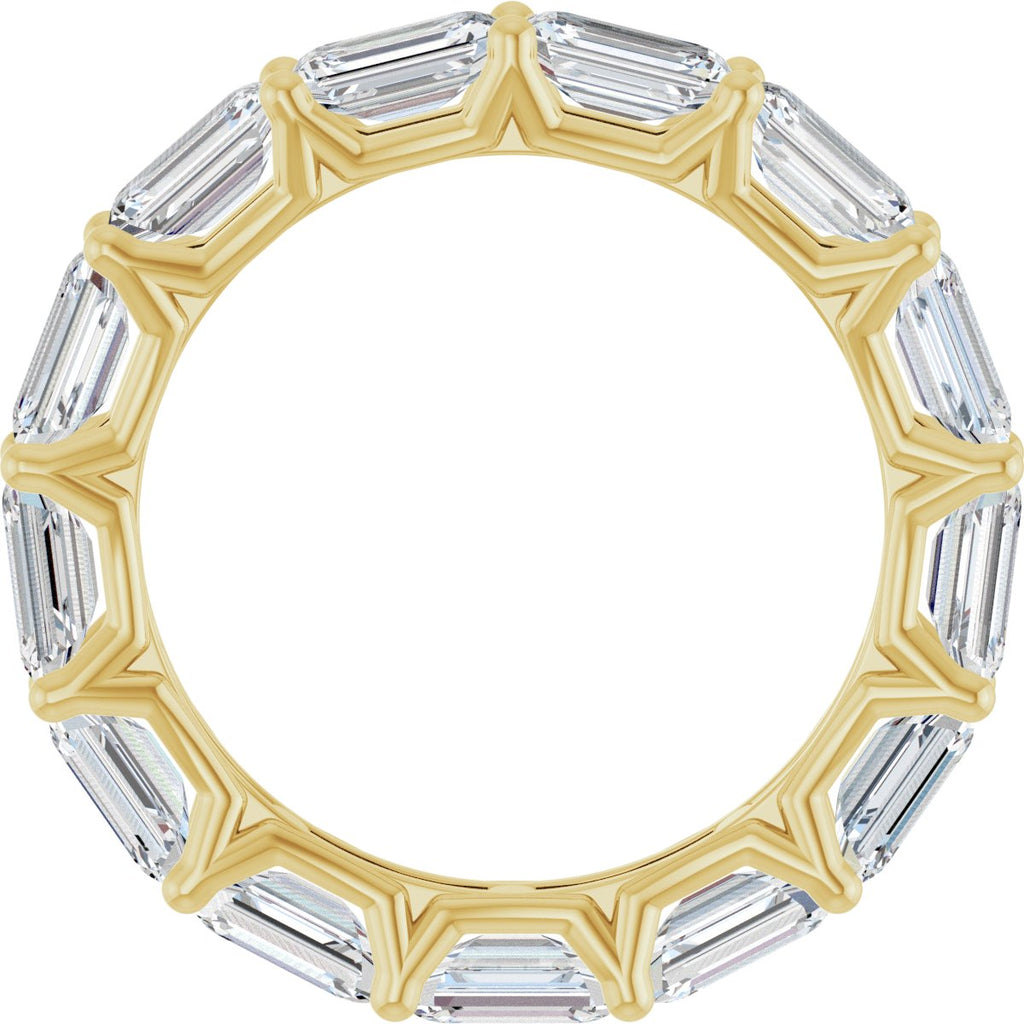 Shared-Prong Eternity Band