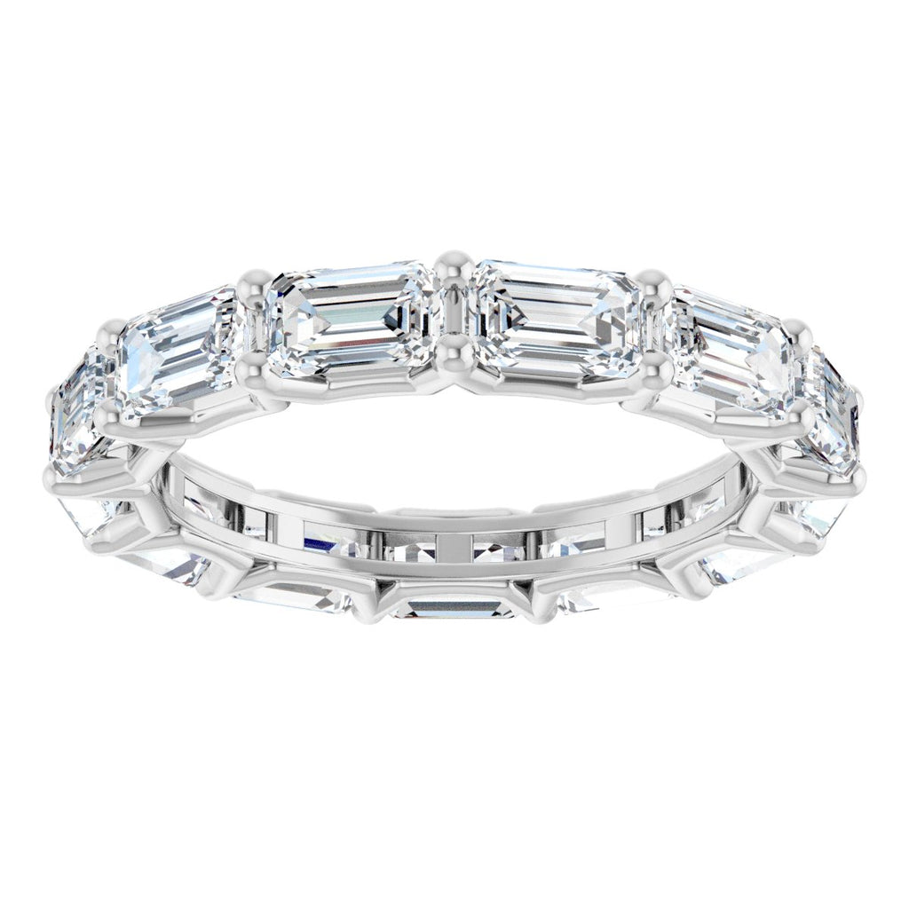 Shared-Prong Eternity Band