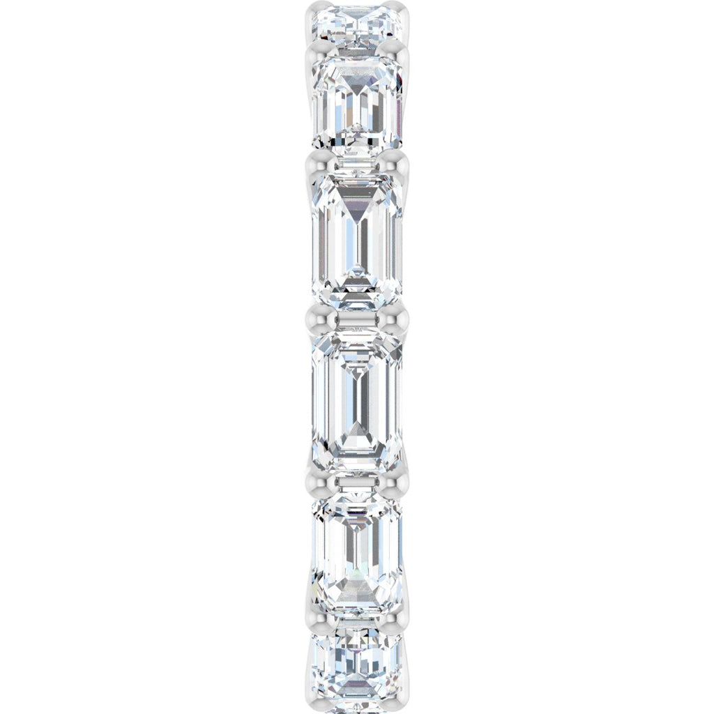 Shared-Prong Eternity Band