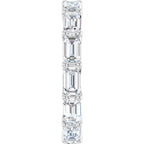 Shared-Prong Eternity Band
