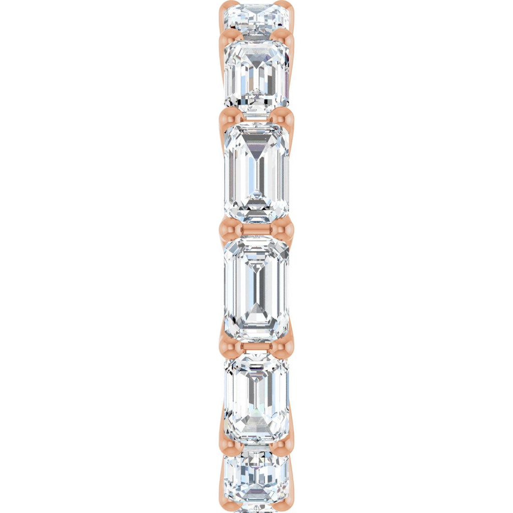 Shared-Prong Eternity Band