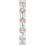 Shared-Prong Eternity Band