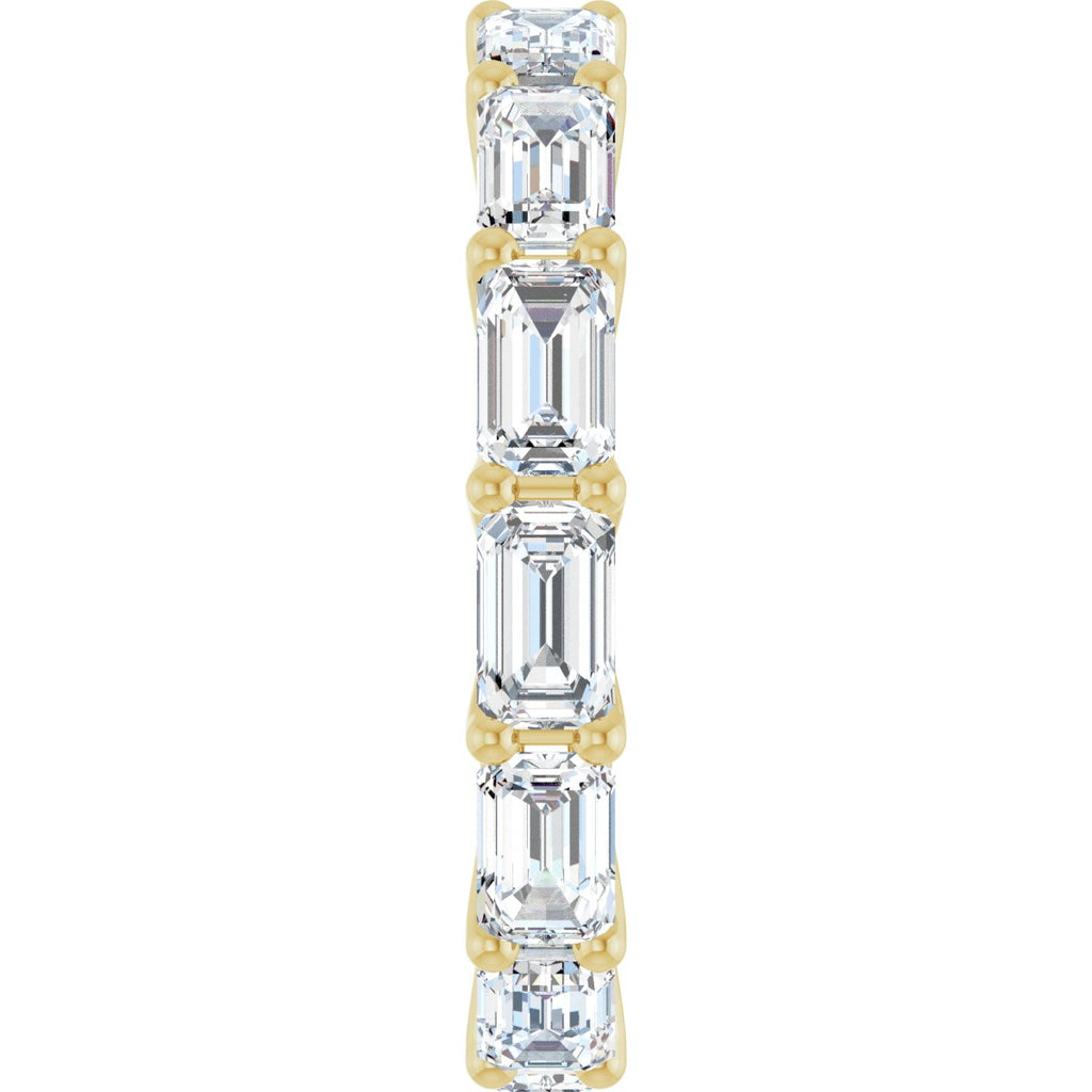 Shared-Prong Eternity Band