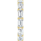 Shared-Prong Eternity Band