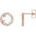 Accented Circle Earrings