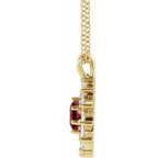 Halo-Style Necklace or Pendant