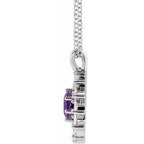 Halo-Style Necklace or Pendant