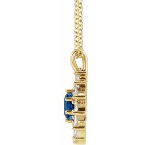 Halo-Style Necklace or Pendant