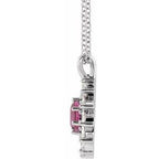 Halo-Style Necklace or Pendant