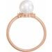 Accented Pearl Ring