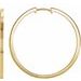 Grooved Huggie Hoop Earrings