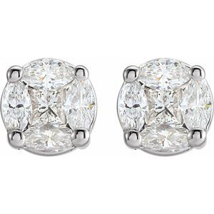 Cluster Earrings