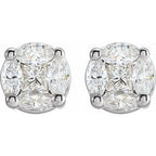 Cluster Earrings
