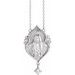 Miraculous Mary Rosary Necklace