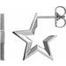 Star Hoop Earrings
