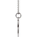 Engravable Broken Heart Necklace or Pendant