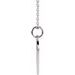 Engravable Broken Heart Necklace or Pendant