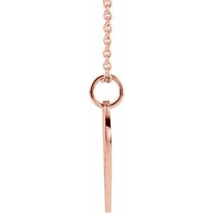 Engravable Broken Heart Necklace or Pendant