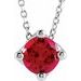 Solitaire Necklace or Slide Pendant