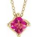 Solitaire Necklace or Slide Pendant