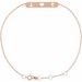 Faith, Love, Hope Bar Bracelet