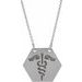 Engravable Medical Identification Necklace