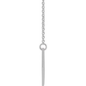 Engravable Medical Identification Necklace