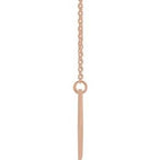 Engravable Medical Identification Necklace