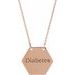 Engravable Medical Identification Necklace