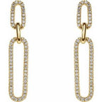 Link Accented Earrings