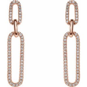 Link Accented Earrings