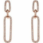 Link Accented Earrings
