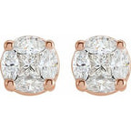 Cluster Earrings