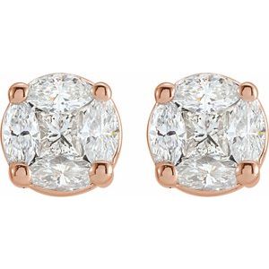 Cluster Earrings