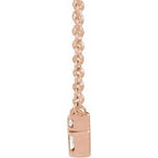 Accented Baguette Bar Necklace or Center