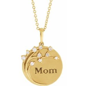 Engravable Family Tree Necklace or Pendant