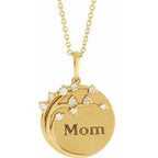 Engravable Family Tree Necklace or Pendant