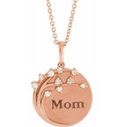 Engravable Family Tree Necklace or Pendant