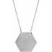 Engravable Medical Identification Necklace