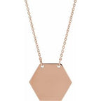Engravable Medical Identification Necklace