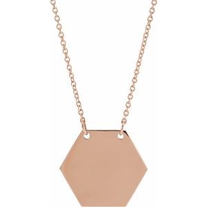Engravable Medical Identification Necklace