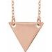 Engravable Geometric Necklace