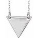 Engravable Geometric Necklace
