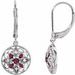 Accented Filigree Earrings