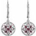 Accented Filigree Earrings